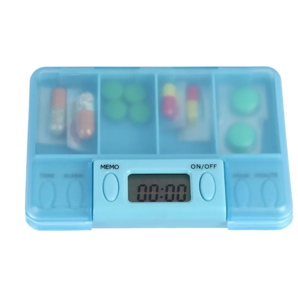 

GREENWON Pill Case Box Medicine Box Holder Storage Organizer Container Case Dispenser Pill Box Splitters