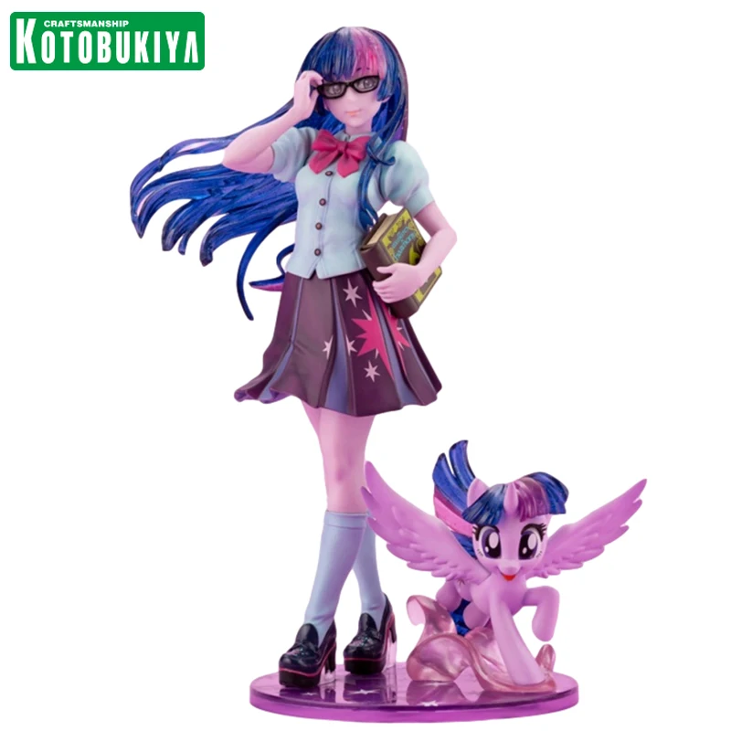 

Original Kotobukiya My Little Pony Anime Figure Twilight Sparkle Dolls 21.5Cm Pvc Action Figurine Model Toys for Girls Gift