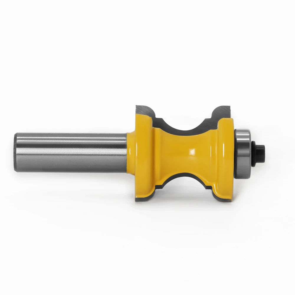 Imagem -05 - Bullnose Shank com Bead Coluna Router Bit Line Knife Tenon Cutter Ferramenta de Madeira 12 Mm6 Mm8 mm 1pc