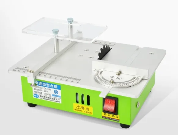 Mini woodworking table saw portable DIY wood cutting machine, beads polishing machine metal / circular saw