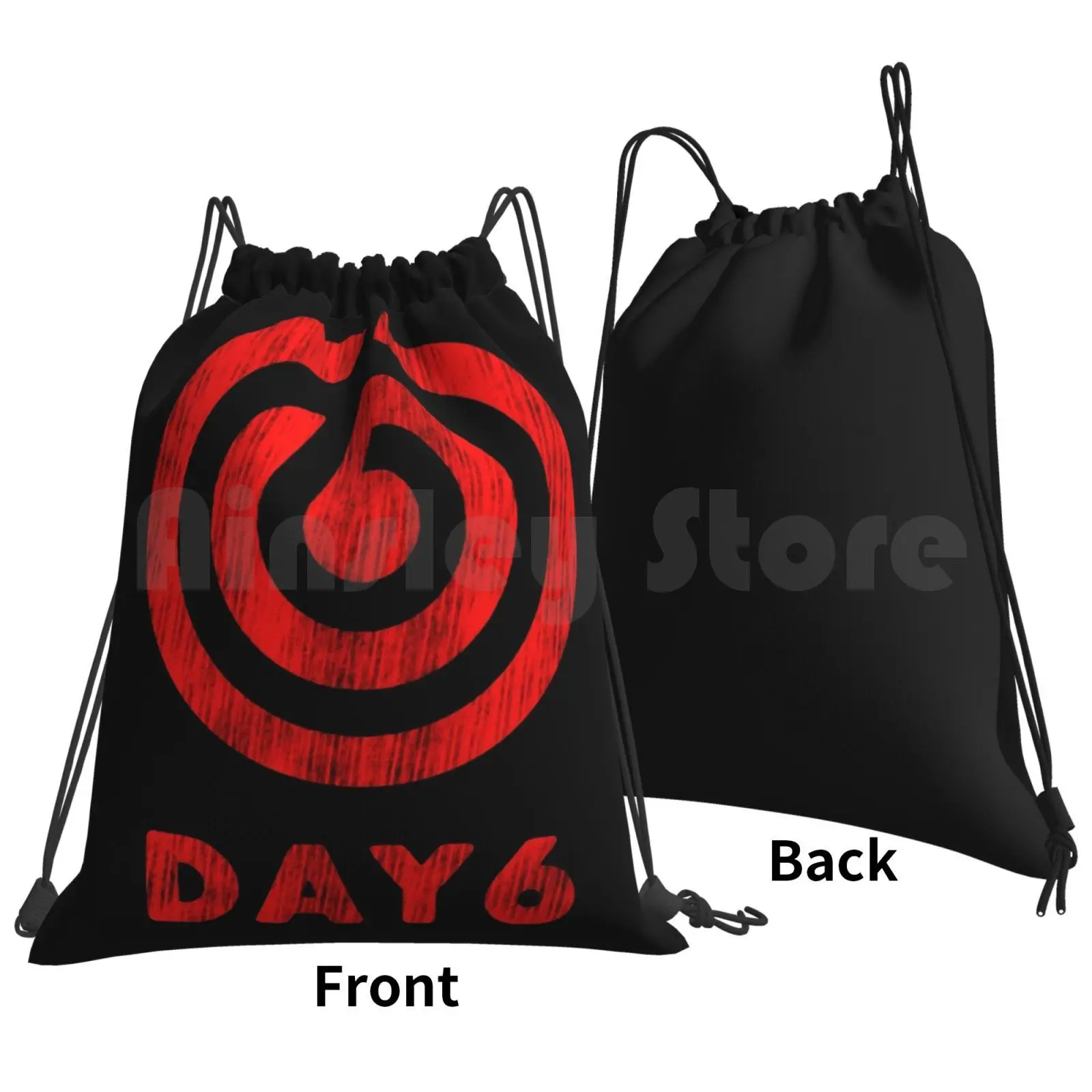 Day6 Shoot Me Backpack Drawstring Bag Riding Climbing Gym Bag Day6 Jyp Kpop Jypnation Music Myday Korean Circle 6 Six Jae