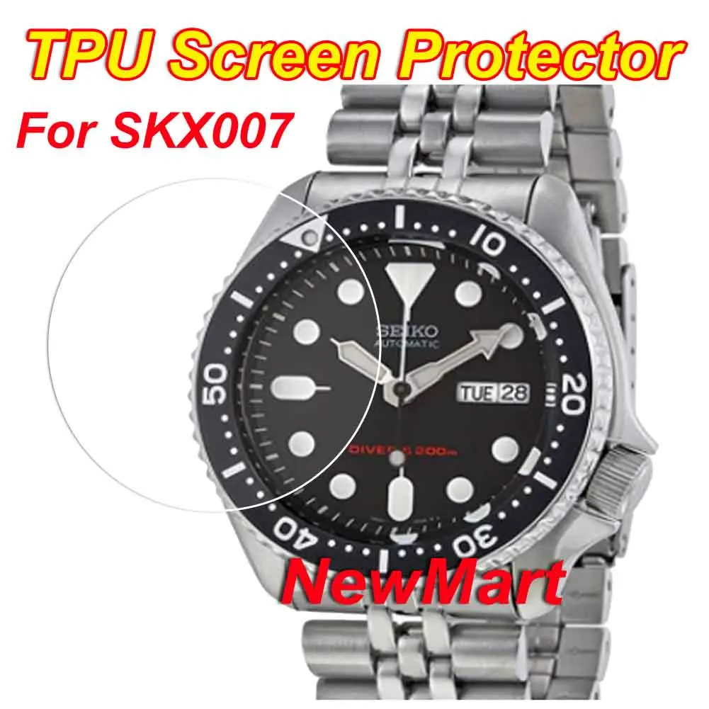 

Защитное стекло для SKX007 SKX173 SKX175 SKXA35 SKX009 SKX013 SKZ211 SNZF17 SNZF15 SNZG07 9H, закаленное защитное стекло для Seiko, 3 шт.