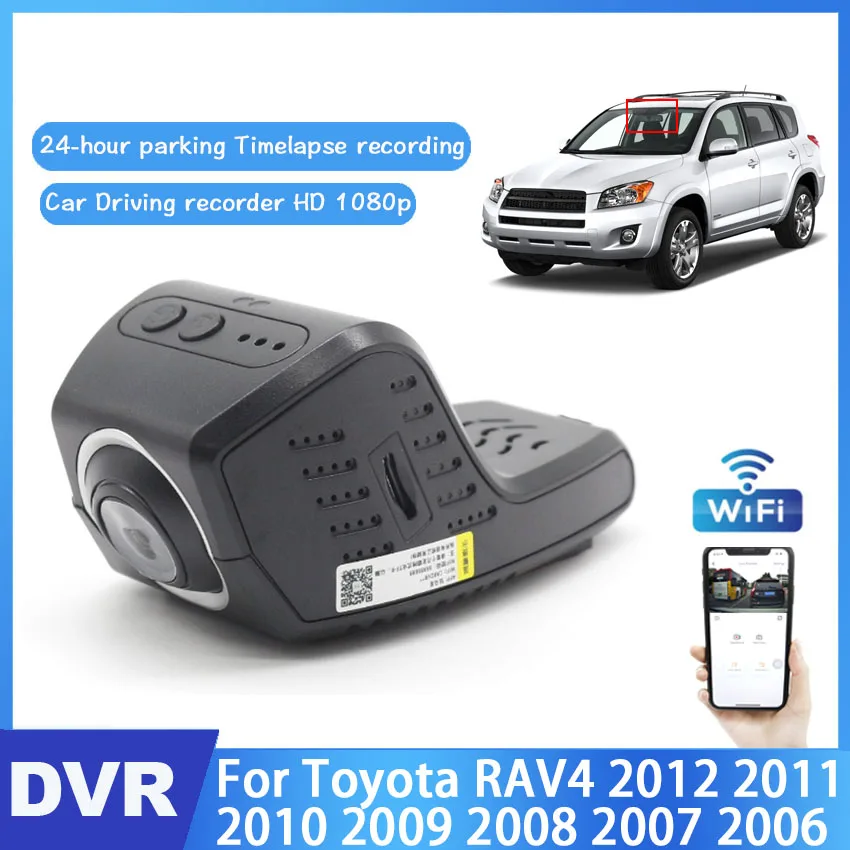 Car DVR Wifi Video Recorder Dash Camera For Toyota RAV4 2012 2011 2010 2009 2008 2007 2006 high quality Night vision HD 1080P