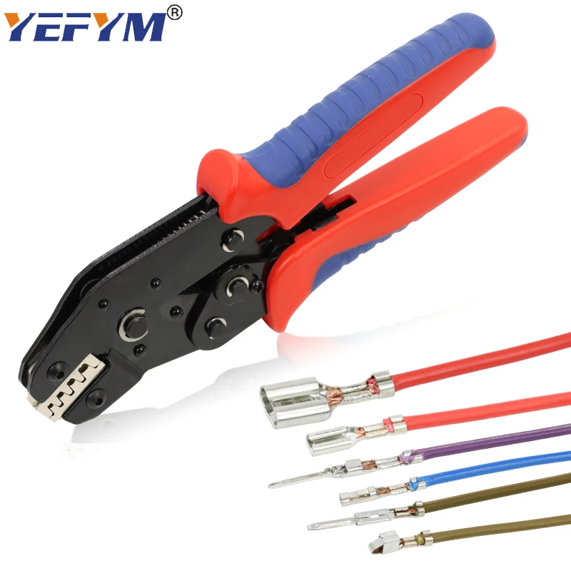 SN-48BS(=SN-48B+SN-28B) crimping pliers 0.25-1.5mm² tab 2.8 4.8 6.3mm terminal box Car connector wire electrician tools sets