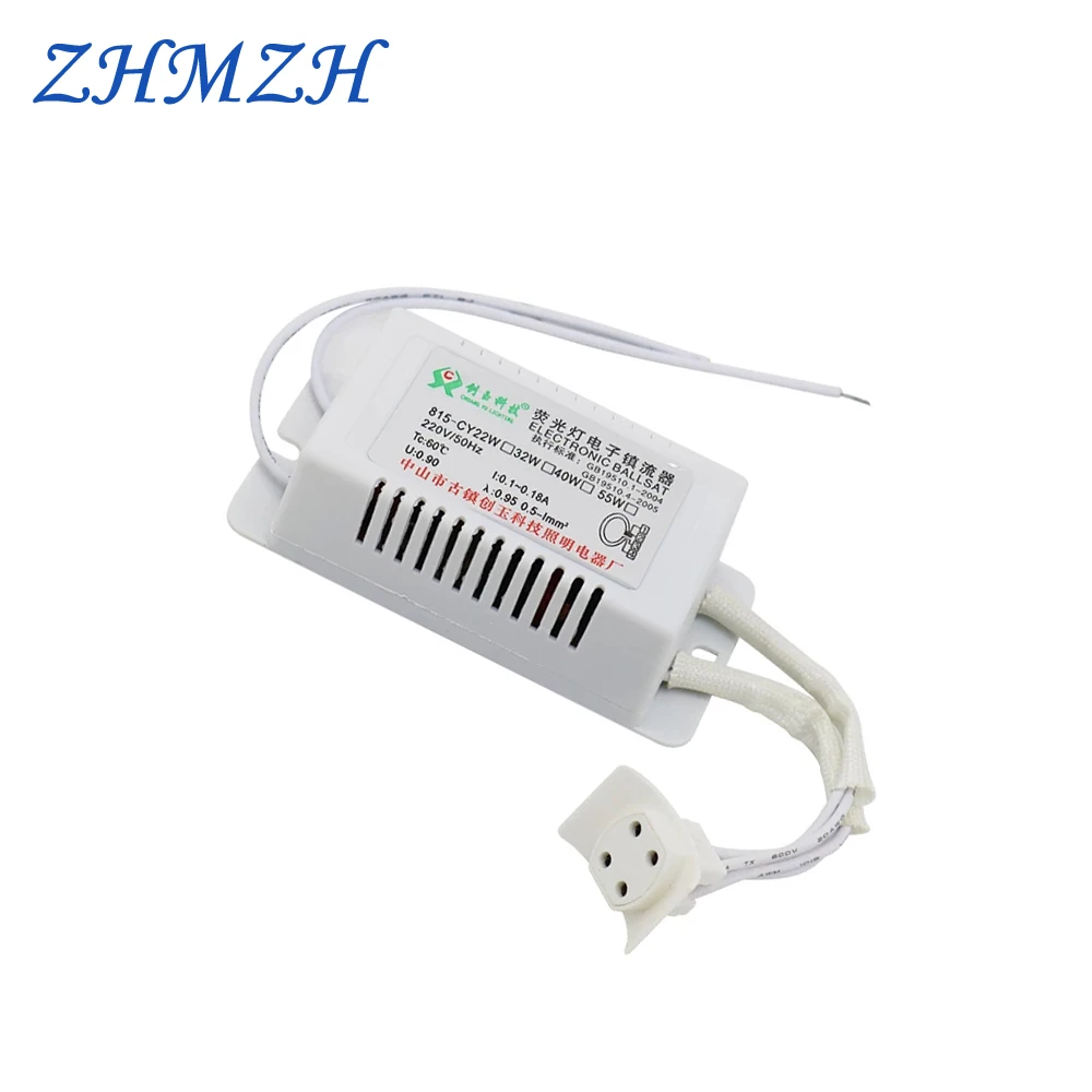 AC220V Electronic Ballast 22w 32w 40w for T5 Annular Tube Fluorescent Lamp G10Q Circular Tube Ceiling Lights