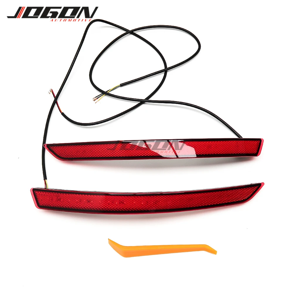 For AUDI A4 B9 8W 2017 2018 2019 2020 Sedan LED Rear Bumper Dynamic Turn Signal Light Reflector Fog Braking Light Brake Lamp