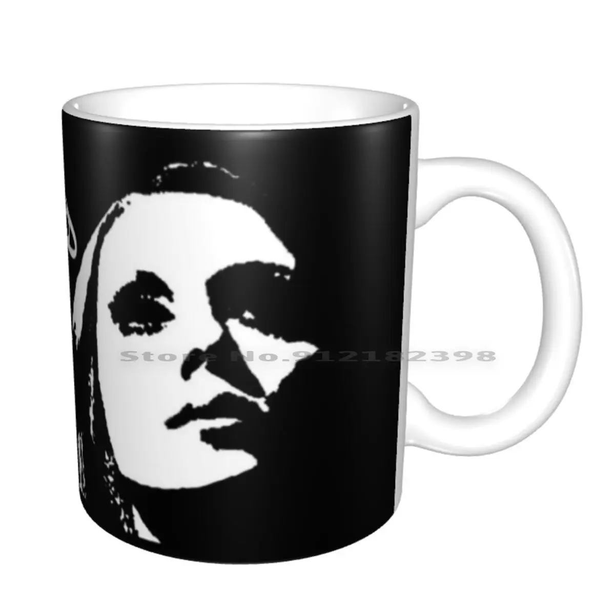 Fairouz ????? Ceramic Mugs Coffee Cups Milk Tea Mug Arab Arabs Legend Singer Star Old Days Fairouz Fairoz Fayroz Lebanon