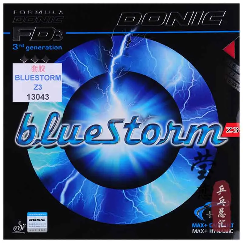 Original Donic Bluestorm Z1 Z2 Z3 Z1 TURBO TURBO Big Slam ตารางเทนนิสยาง Astringent ยางสำหรับไม้เทนนิสตาราง ping Pon