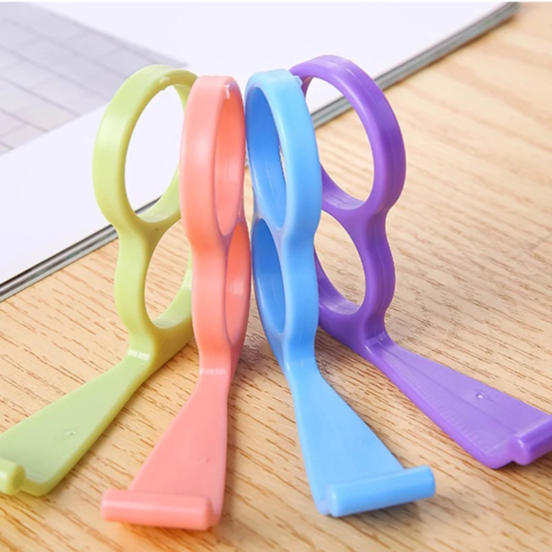 T8WC Conveneint Finger Ring Holder for Cellphone Tablet 4 Colors Phone Bracket Stand