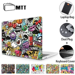 MTT Laptop Case For Macbook Pro 13 14 16 Touch Bar for macbook air 13 13.6 M1 M2 funda Cartoon Laptop Sleeve a2179 a1932 2023