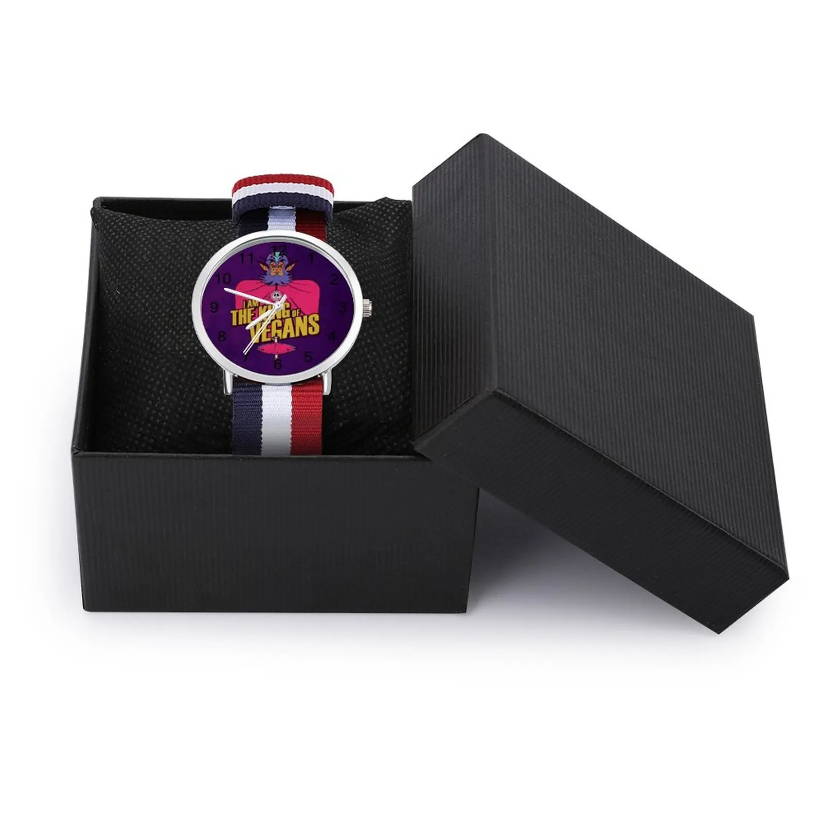 Goldorak Grendizer-Montre à Quartz pour Homme et Femme, dérivdes Vegans, Montre-Bracelet d'Extérieur, Haut de Gamme, Photo Colorée