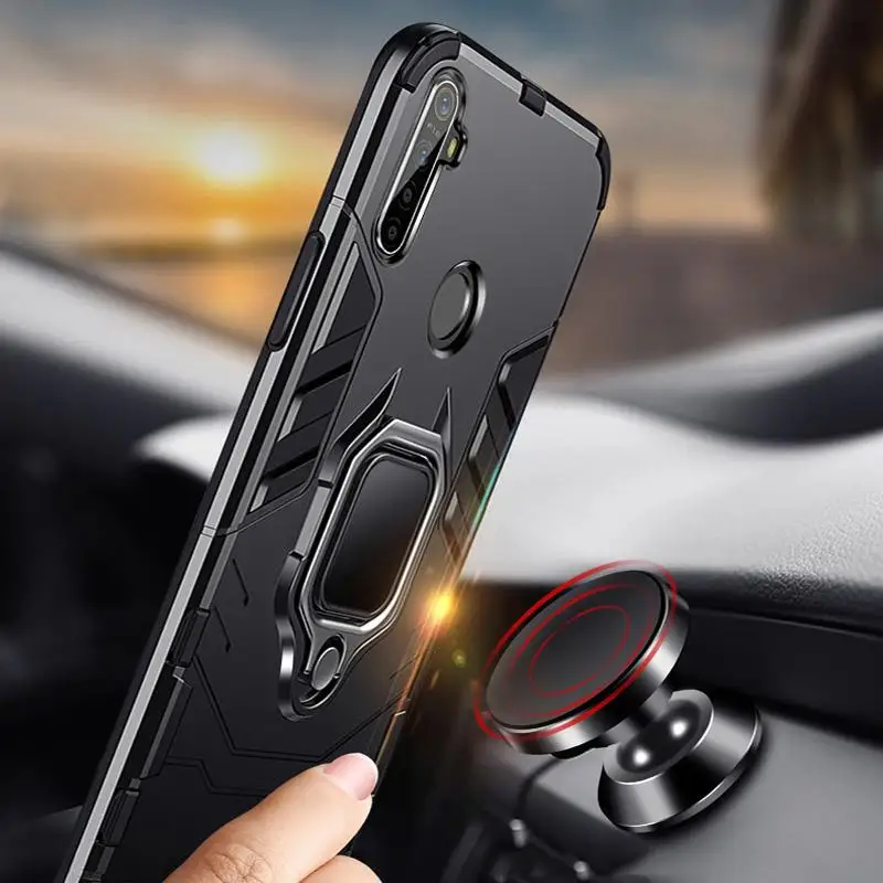 Shockproof Armor Case for Realme X2 Pro XT 5 Pro 3 C2 Phone Back Cover for OPPO F11 Pro A9 A5 2020 Reno 2 Reno Z K1 A1K Fundas