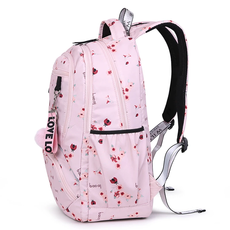 Mochila escolar grande con estampado para estudiantes, bolsa impermeable para libros de escuela primaria para niñas adolescentes y niños, novedad