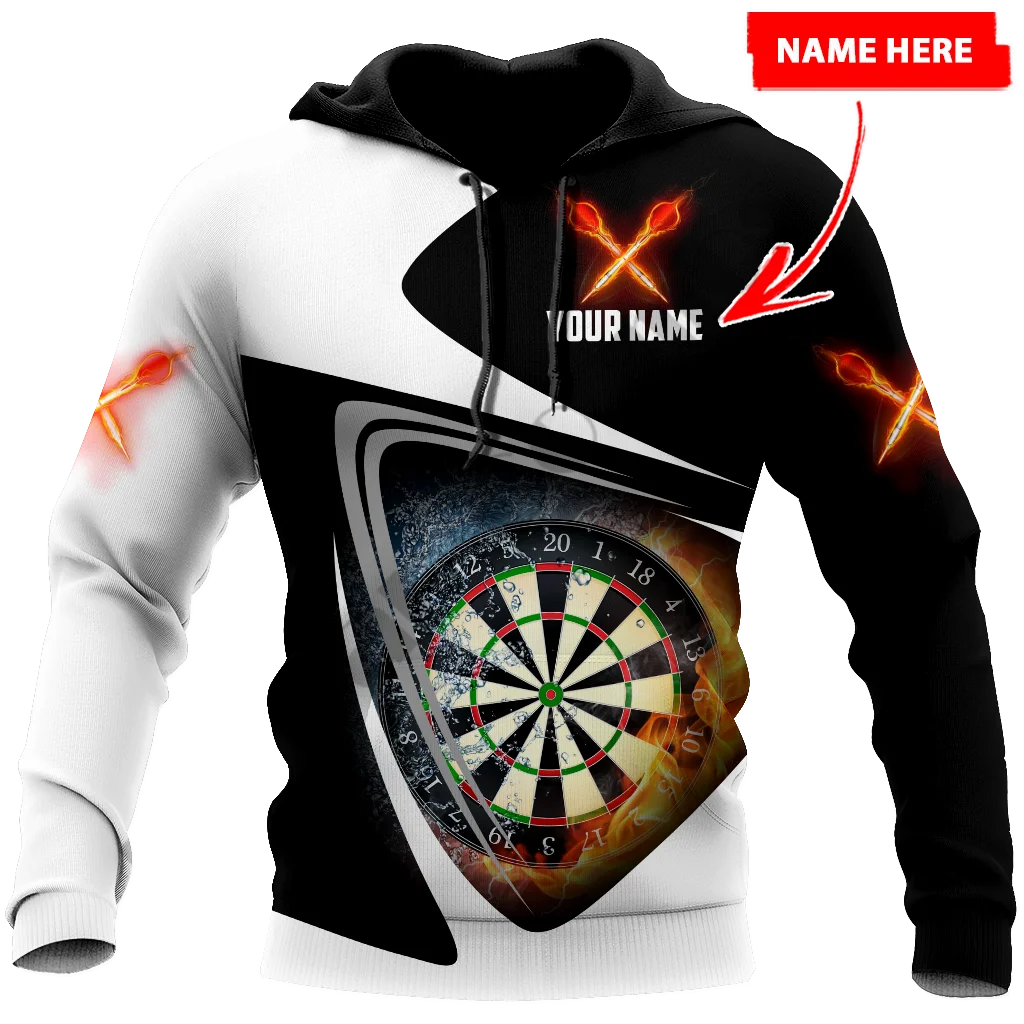 PLstar Cosmos 3Dprint Newest Dart Player Sport Custom Name Harajuku Streetwear Unique Unisex Casual Hoodies/Sweatshirt/Zip F-4