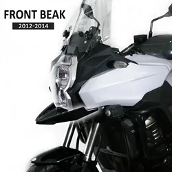 NEW For Kawasaki Versys 1000 2012 2013 2014 Black Motorcycle Front Beak Fairing Extension Wheel Extender Cover