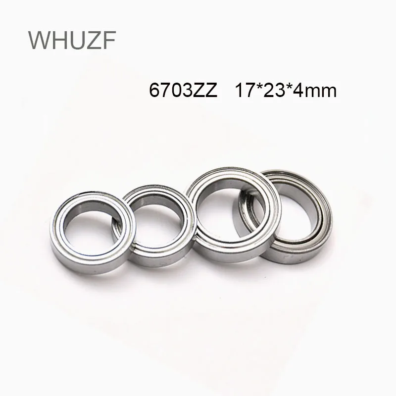 

WHUZF Free Shipping 6703ZZ Bearing 17*23*4 mm ( 10/20PCS ) ABEC-1 Slim Thin Section 61703ZZ 6703Z Ball Bearings 6703 Z ZZ