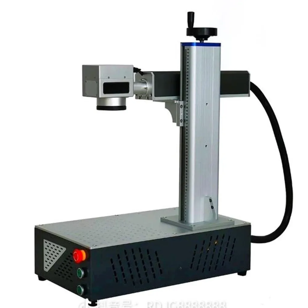 

Portable Small Size Laser Marking Machine Racyus 50w 30w Fiber Module Silver Gold Steel Cutting Machine For Small Shop