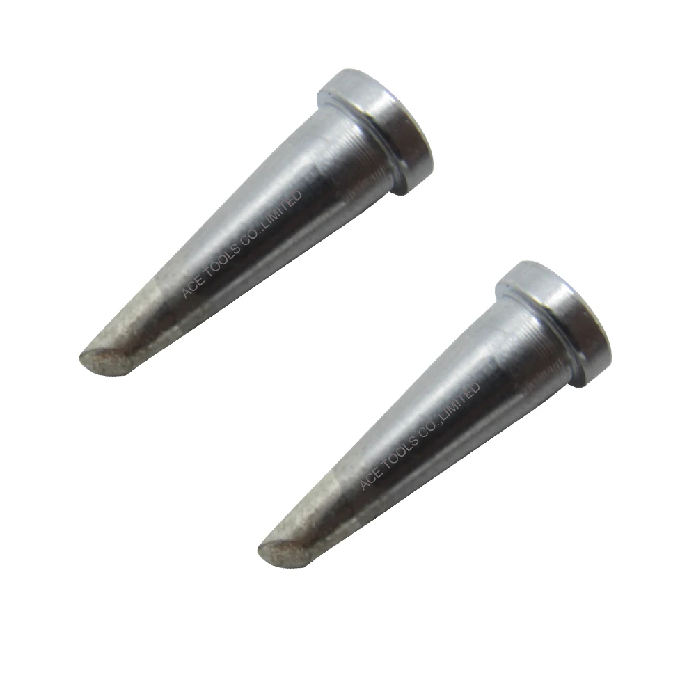 Puntas de soldadura de repuesto planas individuales LTBB para WELLER WP80 WSP80 WSFP8 WD1000 WD2000 WSD81 WS81 WSF81D8 WS81D5, mango de hierro