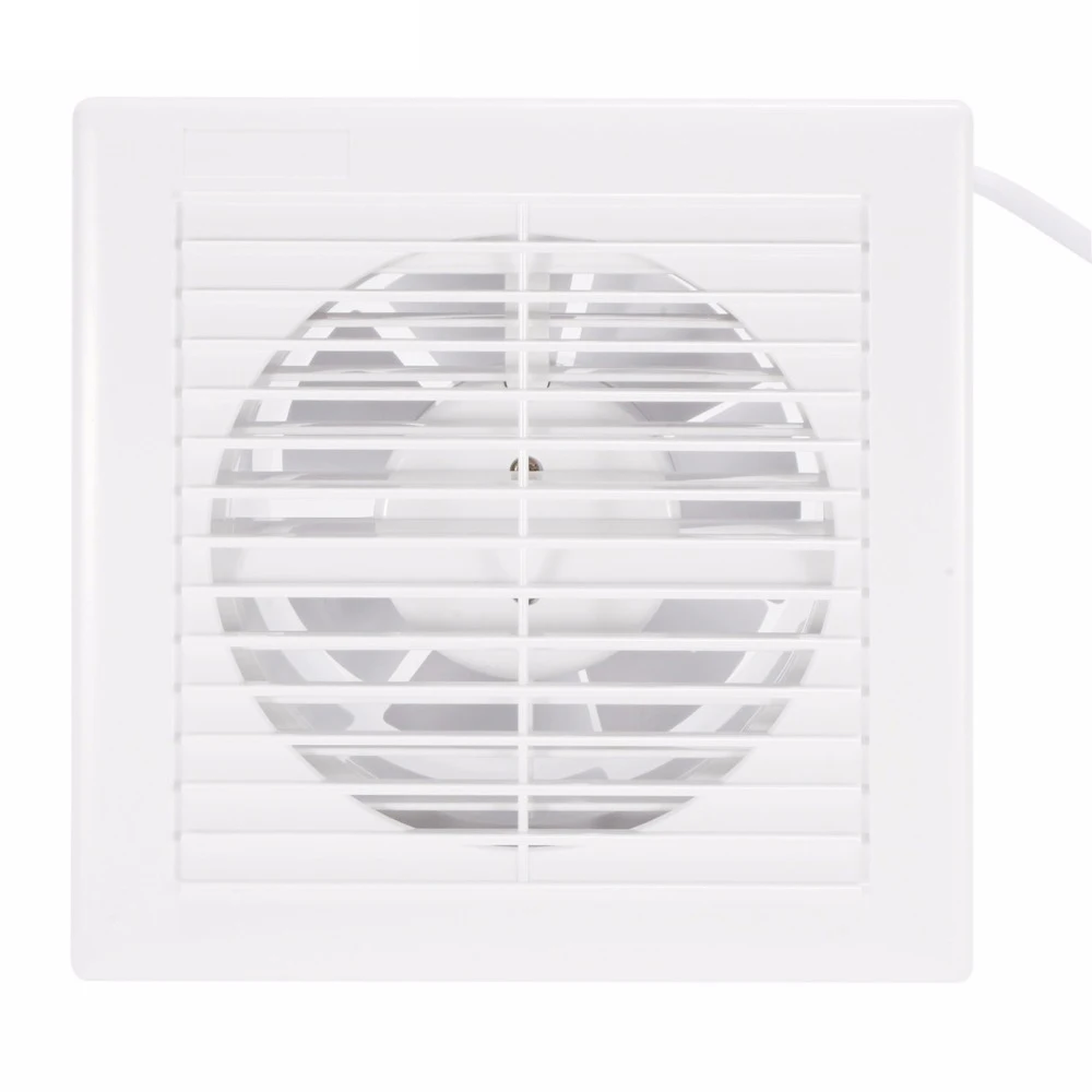 10W 220V 4 Inch Household Silent Extractor Exhaust Fan Windows Wall Mounted Air Ventilation Fans for Kitchen Bathroom Toilet Hot