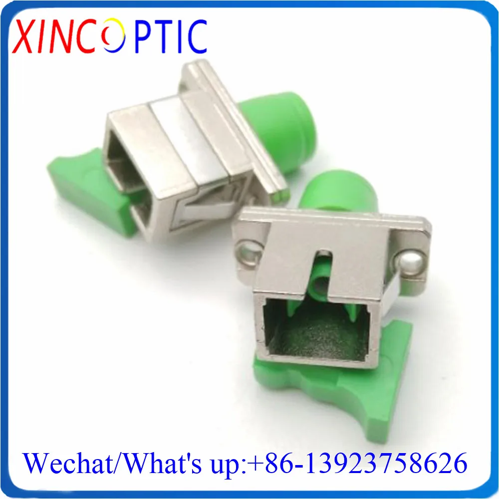 

FCAPC-SCAPC Hybrid Single Mode Simplex Metal Type Fiber Optic Adapter/Coupler,SM FC/APC-SC/APC Female Adaptor