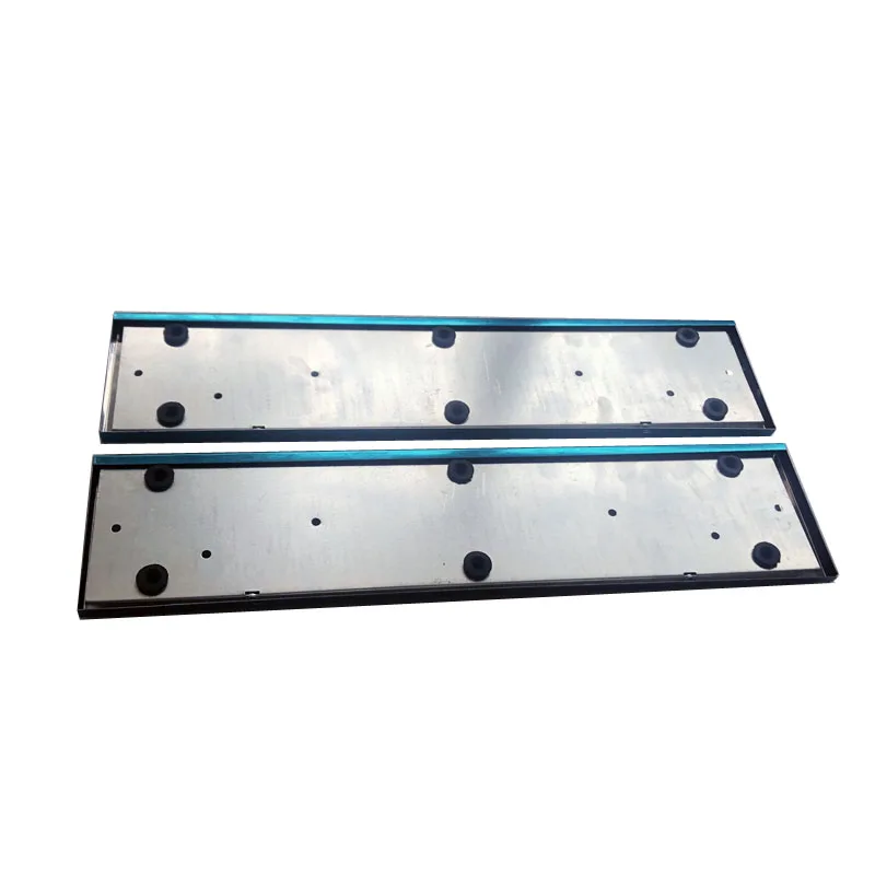 for EU Car License Plate Frame Metal Car License Plate Frame Number Plate Holder Car Accessories  2pcs