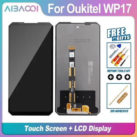AiBaoQi Brand New 6.78 Inch Touch Screen+LCD Display Assembly Replacement For OUKITEL WP17 Android 11 Phone