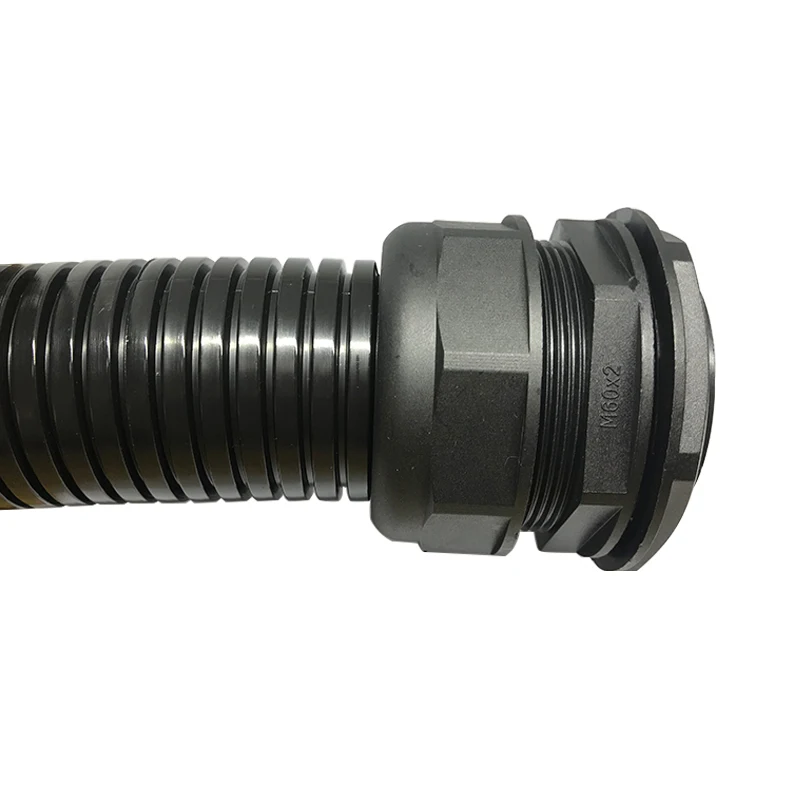 

5PCS AD28.5 AD34.5 AD42.5 AD54.5 Plastic Nylon Hose Fitting Plastic Corrugated Pipe Joint Flexible Pipe Waterproof Connector