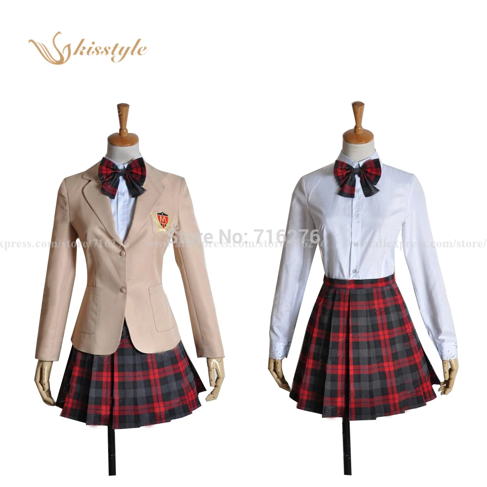 Anime Chihayafuru Cosplay Chihaya Ayase Girl School Uniform Cosplay Costume Custom-Made