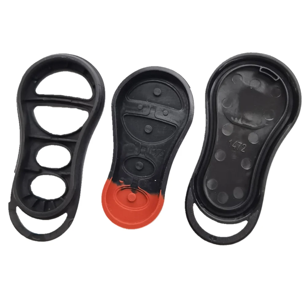 Substituição do escudo da caixa da chave remota de 3/4 botões para a chave remota Chrysler