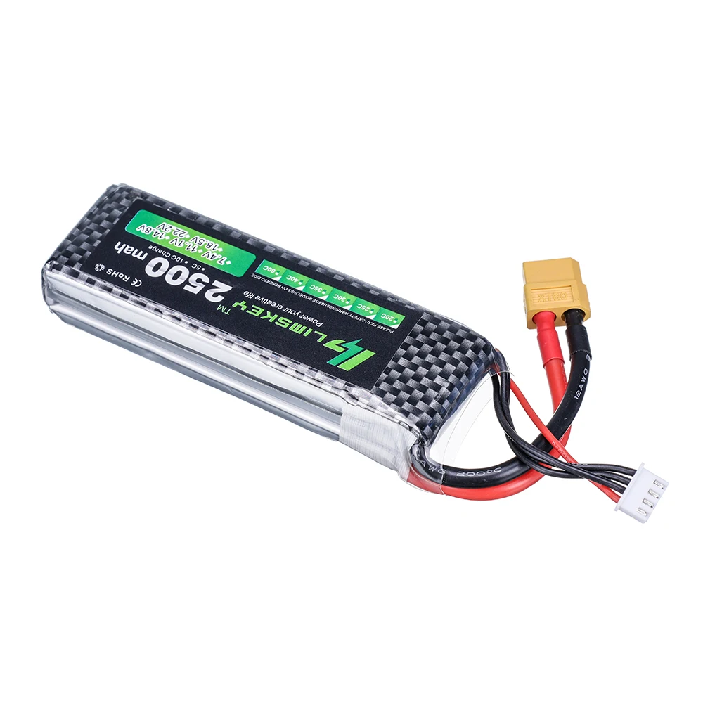 Bateria Lipo para Carro RC, Avião, Helicóptero, Alta Potência, Acessórios para Brinquedos, XT60 Plug, 11.1 V, 2500mAh, 3S, 803496