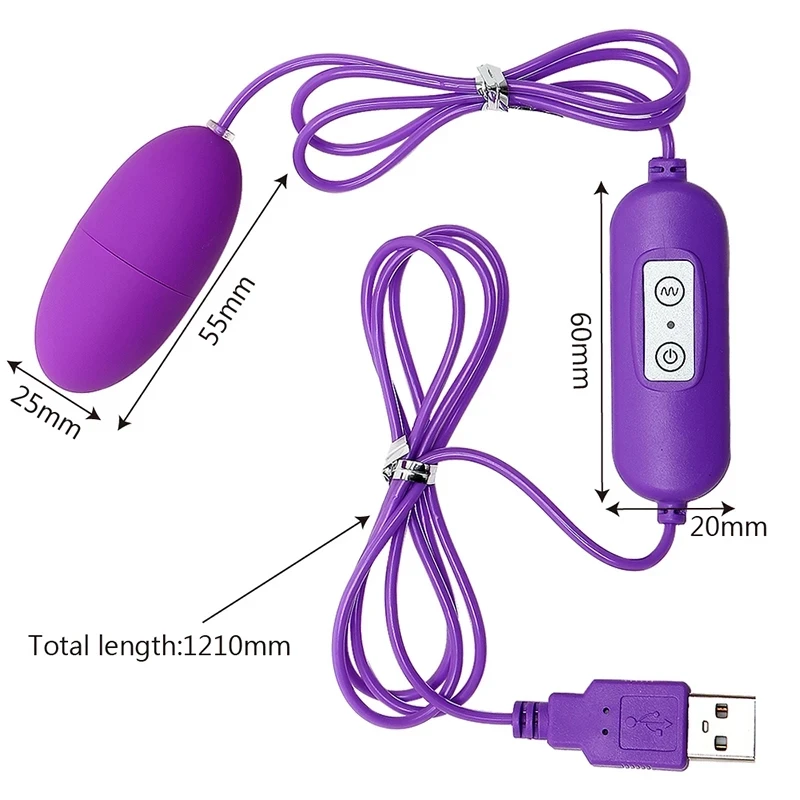 Mini Bullet Vibrator Sex Toys For Women Couples Speed Adjustable USB Vibrator Papilla G-spot Clitoris Stimulator Vibrating Egg