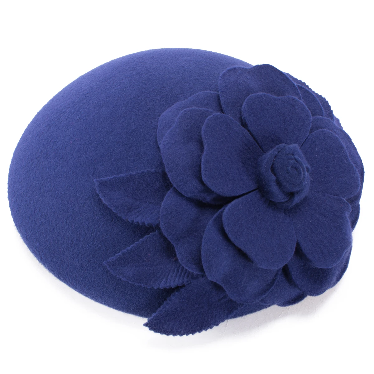 Lawliet Womens Vintage Look Fascinator Wool Felt Pillbox Cocktail Hat Party Wedding Elegant Headgear Headpiece A083