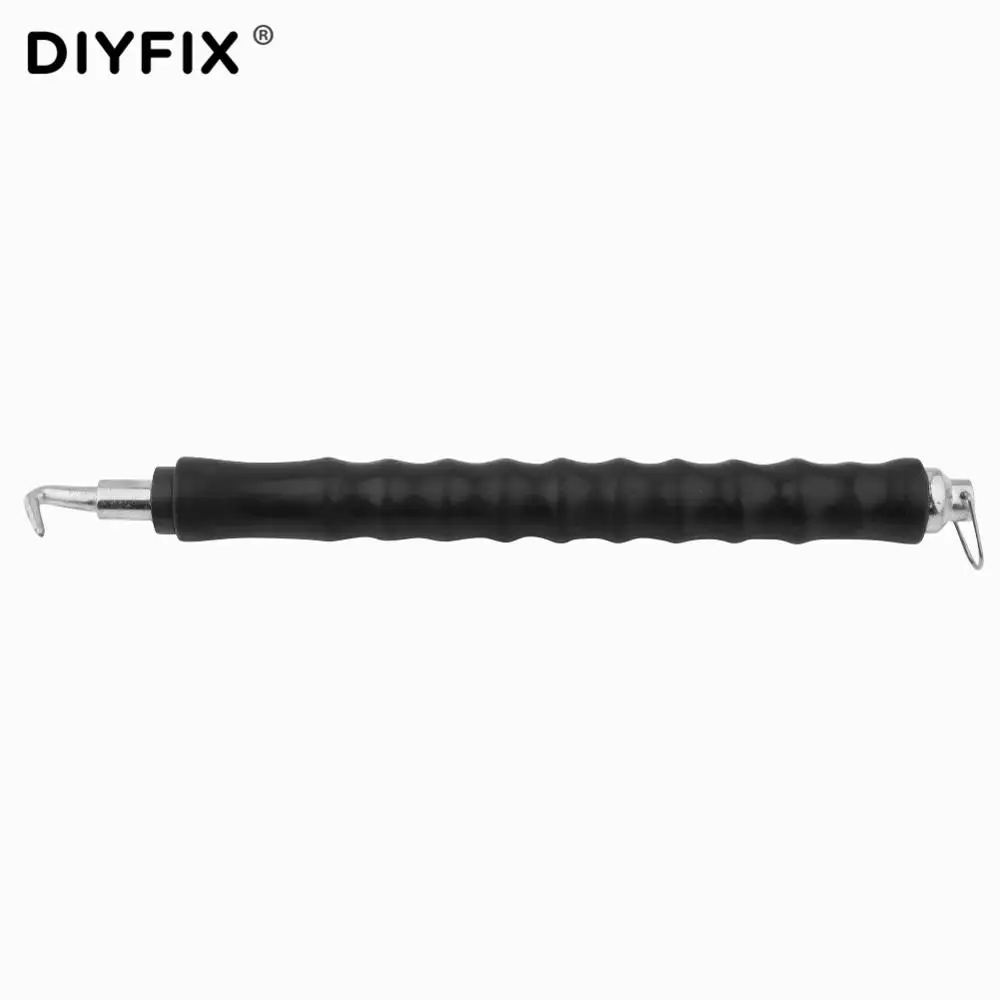 DIYFIX Rebar Hook Semi-automatic Straight Pulling Wire Tie Concrete Metal Wire Winding Twisting Fence Tool