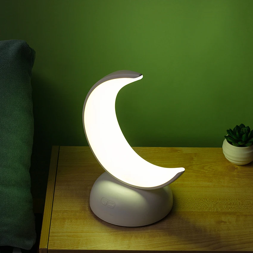 Luce notturna lunare ricaricabile USB, lampada da comodino per bambini, luce notturna per aromaterapia, luminosità dimmerabile, regalo