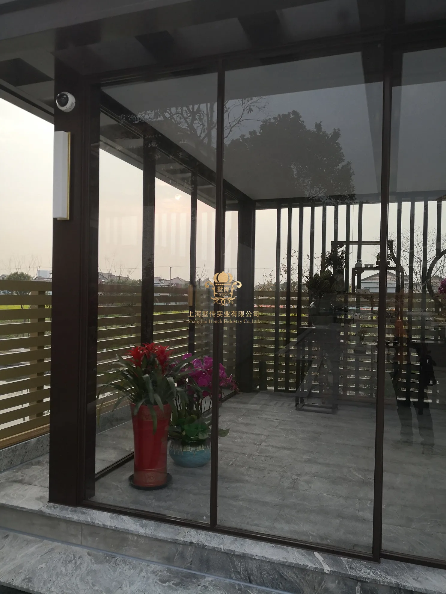 Sliding Folding Glass Steel Doors And Windows With Tempered Glass Hc-sgd4