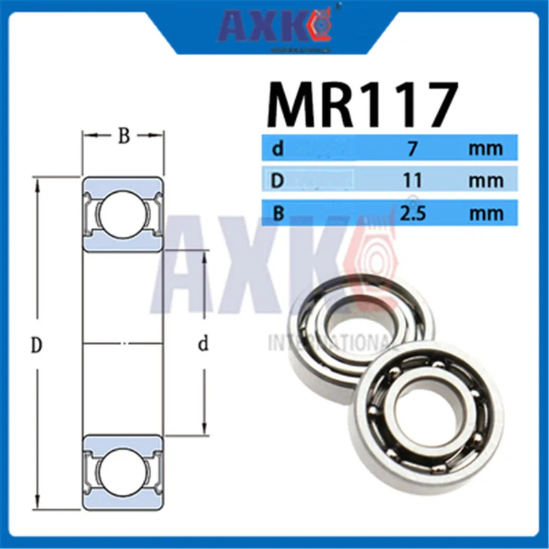 подшибники rodamiento MR117  MR117ZZ MR137ZZ 687ZZ  697ZZ 607ZZ 627ZZ   roulement à bille