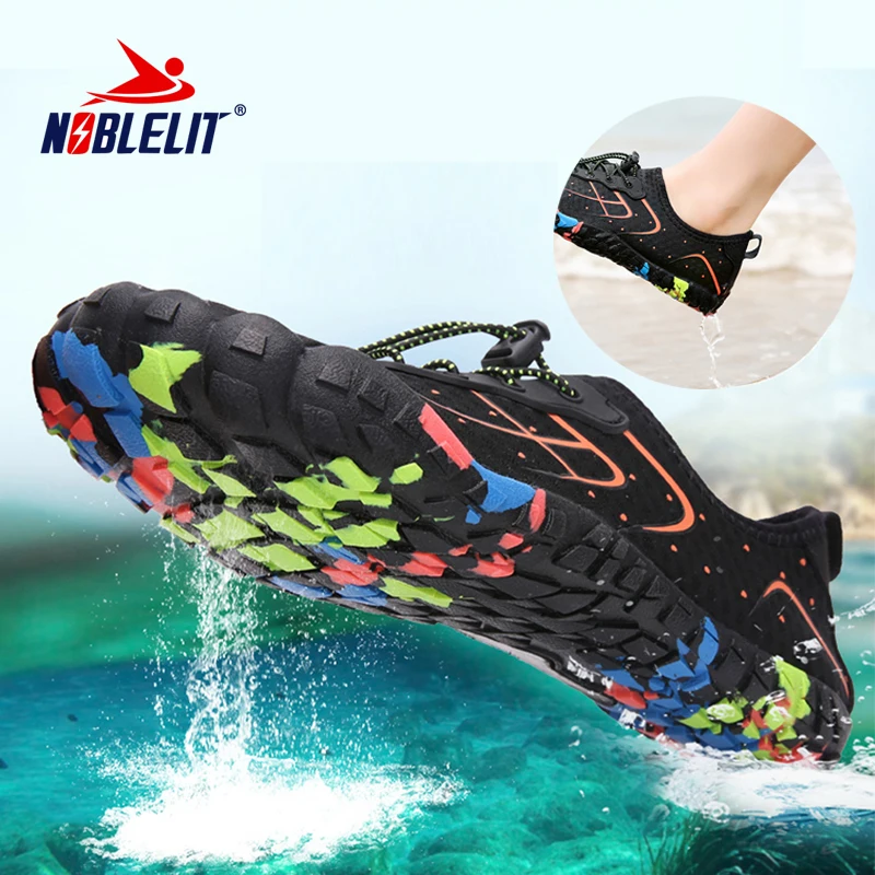 

Five Finger Shoes Swim Diving Outdoor Beach Shoes Couple's Upstream Shoe Fitness Skin Touching Snorkeling Non-Slip Wading Shoes