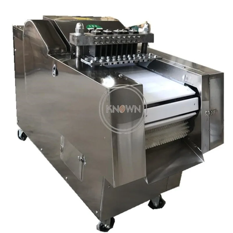 

Electric 300-500kg/h Fresh Freezen Meat Cutter Steak Chicken Pork Chopper Cuber Cutting Cutter Machine for Meat Processing