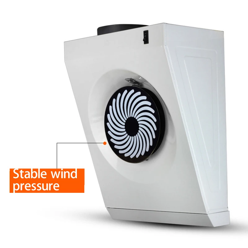 Mini cappa aspirante cucina cappa aspirante laterale cappa aspirante piccola cappa aspirante a parete CXW-100-001 per uso domestico 100W 50dB