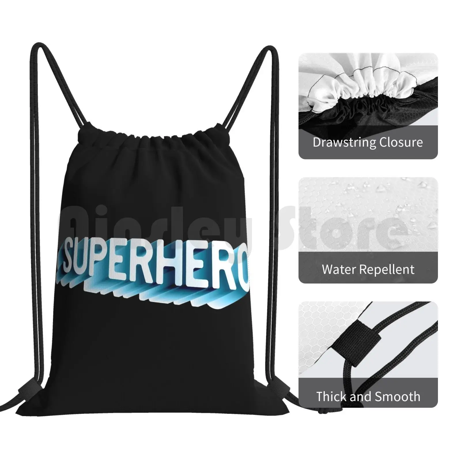 حقيبة ظهر برباط للبطل الخارق، حقيبة رياضية مقاومة للماء، وضعية الطاقة، حامل طاقة للبطل الخارق، طويل القامة، ضمان رائع