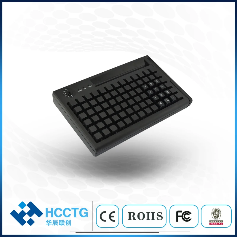 USB+PS/2 Interface Kb78 with 78 Switches Good Tactile Feeling Available  POS Keyboard (KB78M-S)