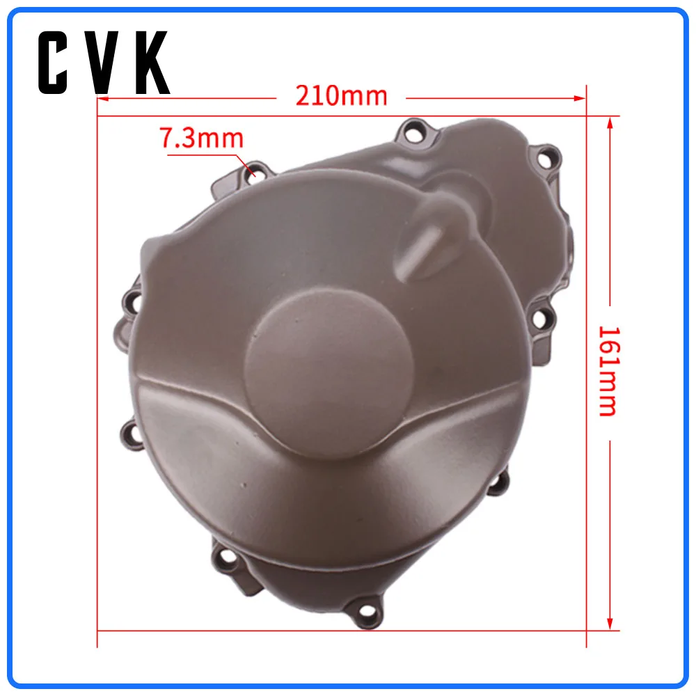 CVK 엔진 커버 모터 고정자 커버 크랭크 케이스 사이드 커버 쉘 혼다 용 CBR600 CBR 600 F4 F4i 2001 2002 2003 2004 2005 2006