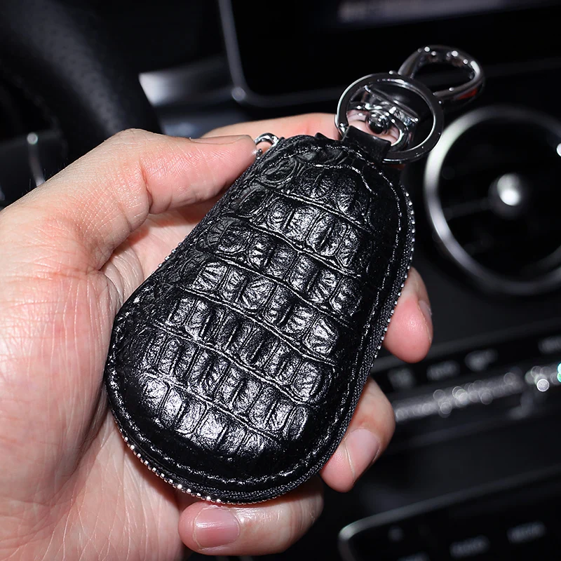 New Universal Diamond Leather Car Key Cover Case Shell Jacket Protector Car Accessories for Girl Woman for MAZDA Benz Bmw F30