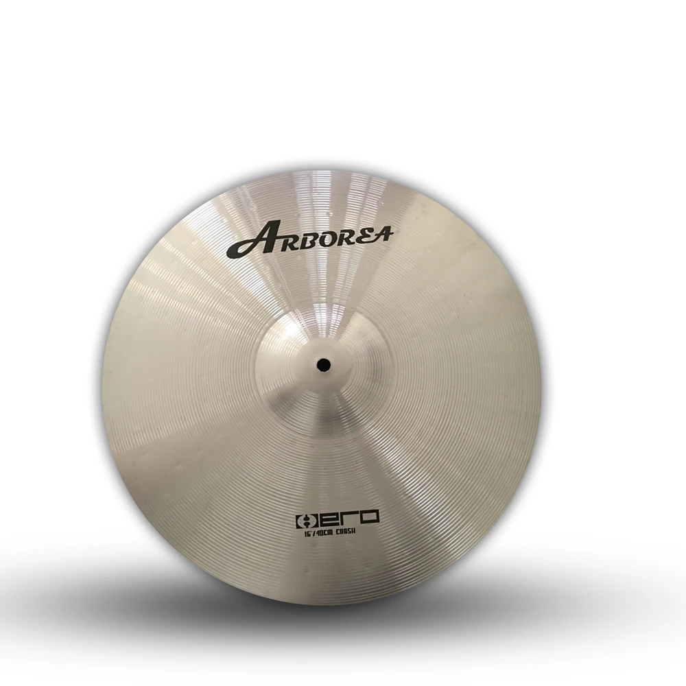 ARBOREA Practice cymbal Hero CYMBAL Set 5 piece of cymbal 14\'Hihat+16\'Crash+18’Crash+20‘Ride alloy cymbal