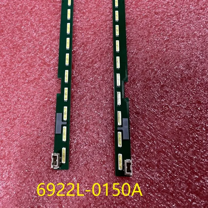 Kit de barres LED pour LG 49LF6350 FH M3 V15 49 FHD R L Type, 2 pièces