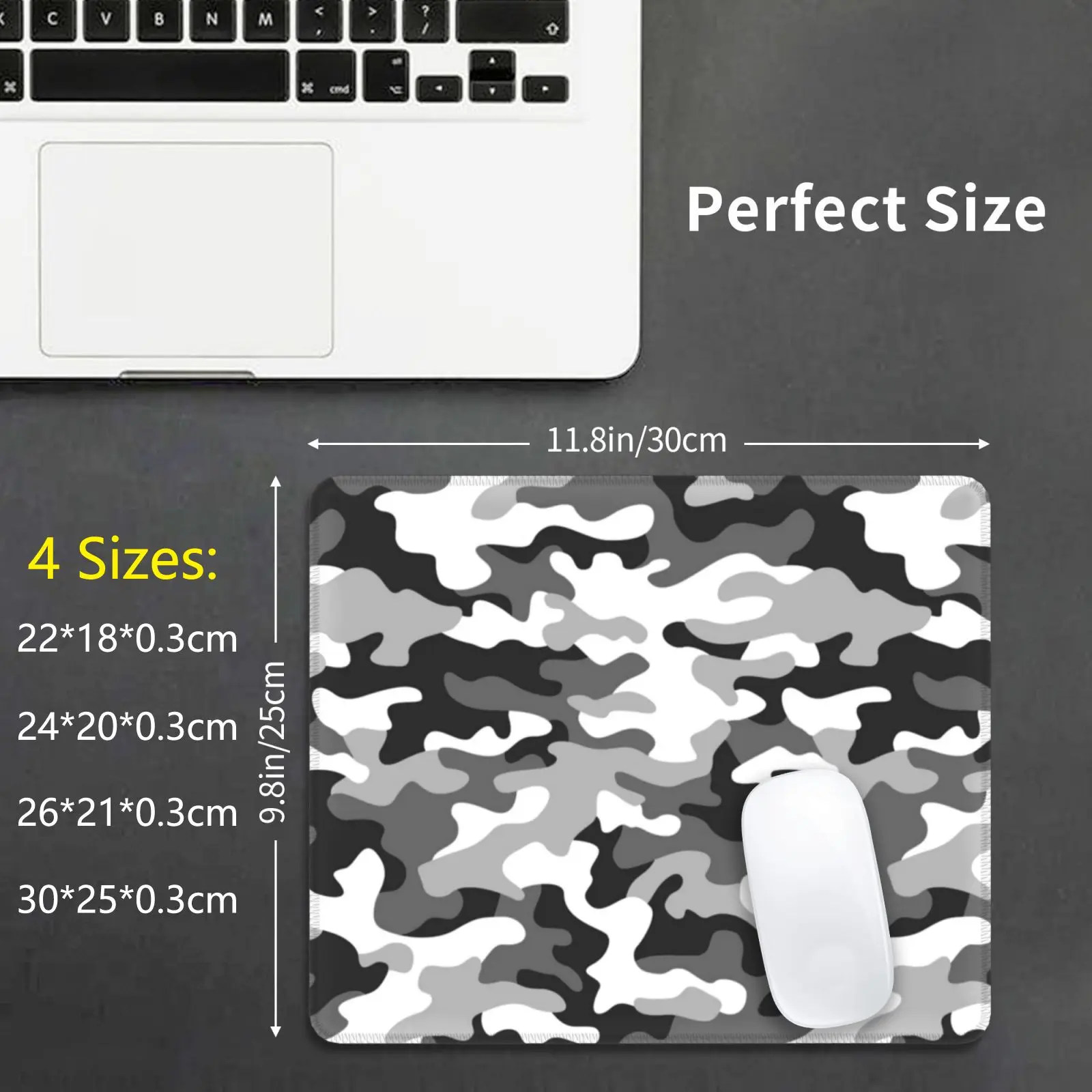 Cammo Military Mouse Pad 1610 Military Militar Isolated Textile Fashion Soldier Outdoors