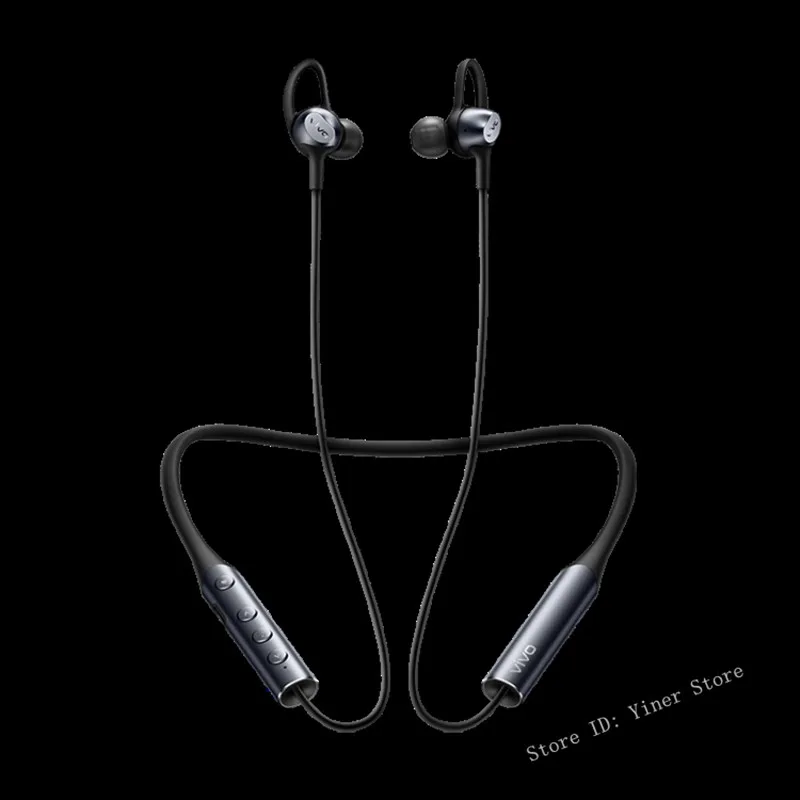 Vivo ชุดหูฟังไร้สายบลูทูธวิ่งกีฬาคอแขวนหูฟังพร้อมไมโครโฟนกันฝุ่นและกันน้ำ