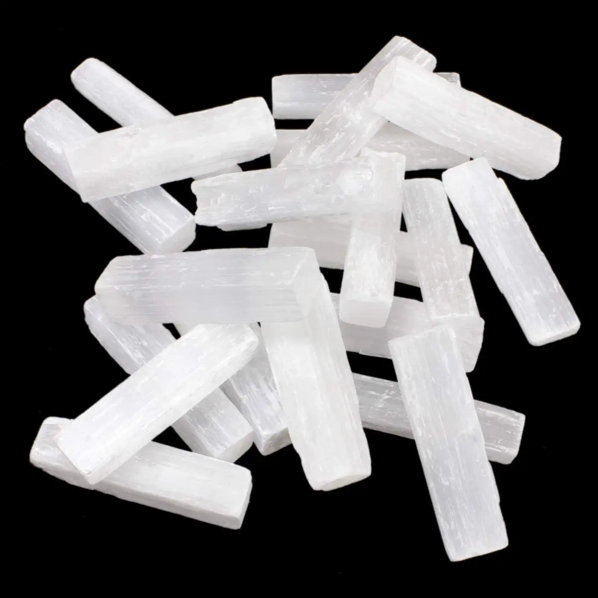 

Selenite Sticks Wands Bulk 17-20 pcs