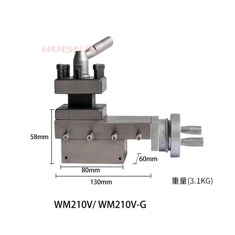 180 210 lathe tool post WM180V /PL180V/square tool post lathe accessories