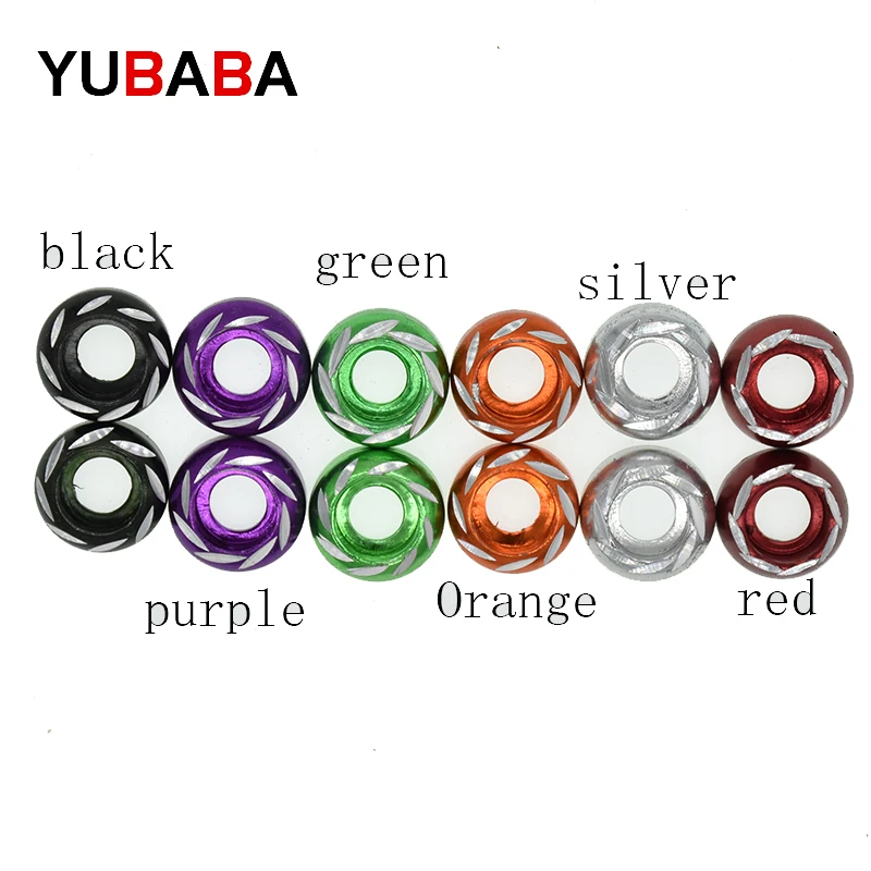 10pcs M6 multi-color aluminum alloy  Washers for motorcycle modification and decoration